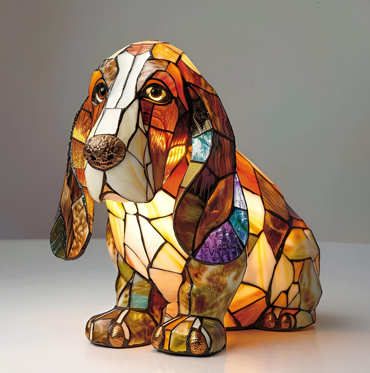 Glow-lampa Basset Winston