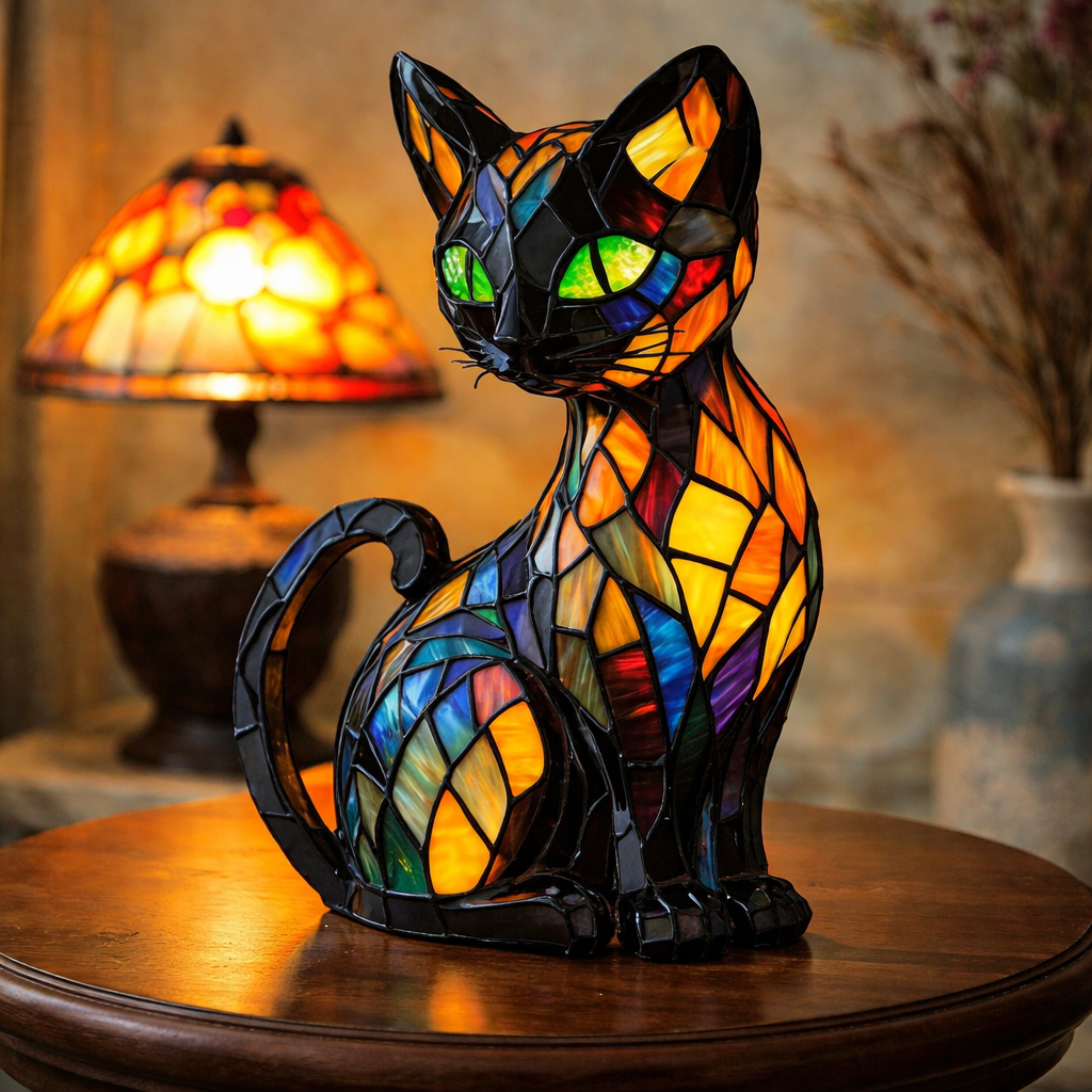 Lampa Katt Emeralda