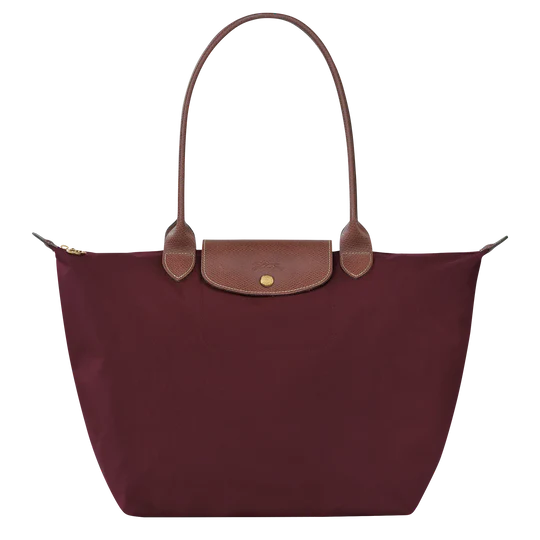 Borsa grande Le Pliage, bordeaux