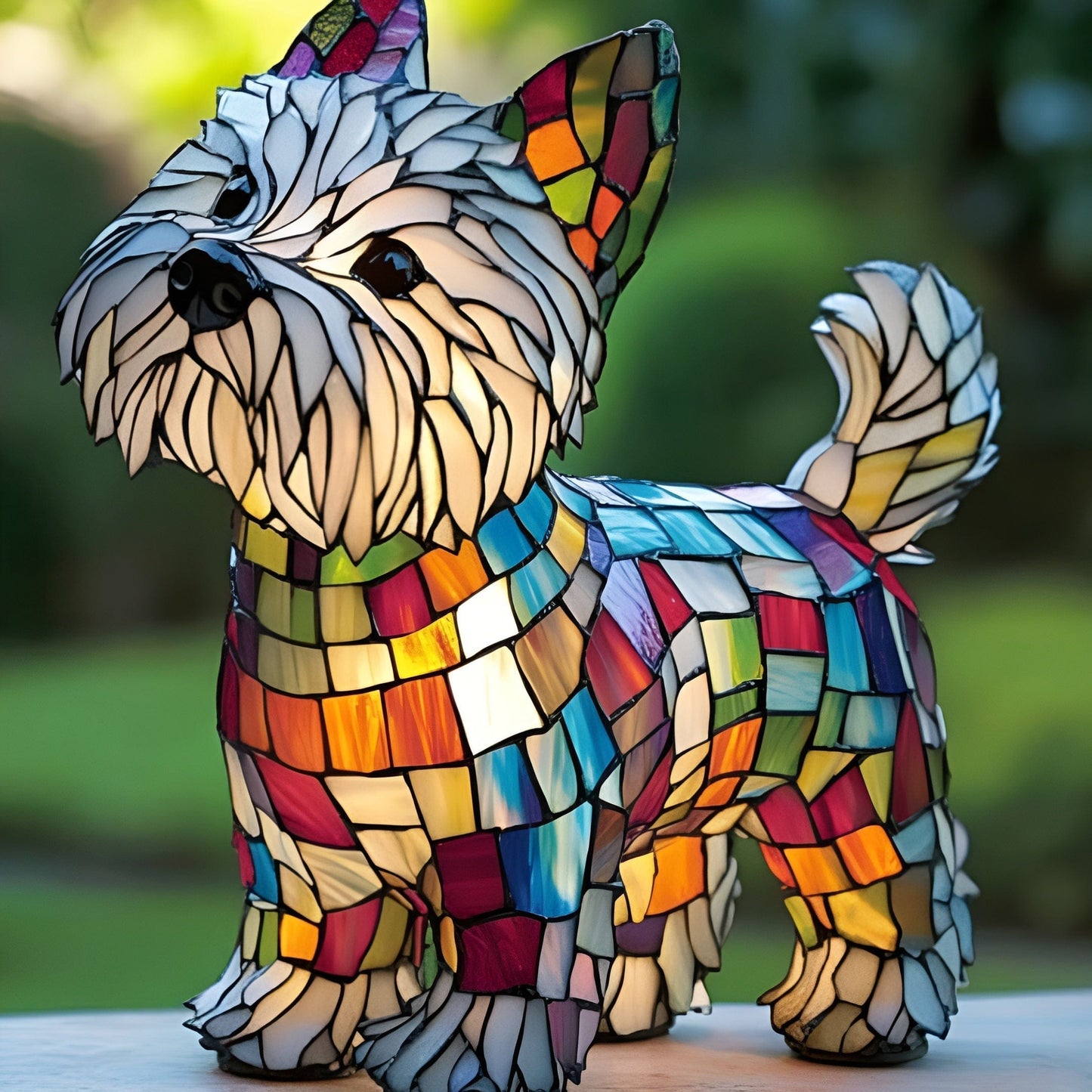 Glow-lampa Oliver Terrier