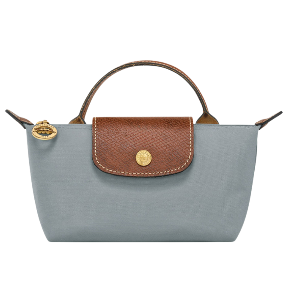 Mini borsa Élan Grigio Acciaio - Tracolla inclusa