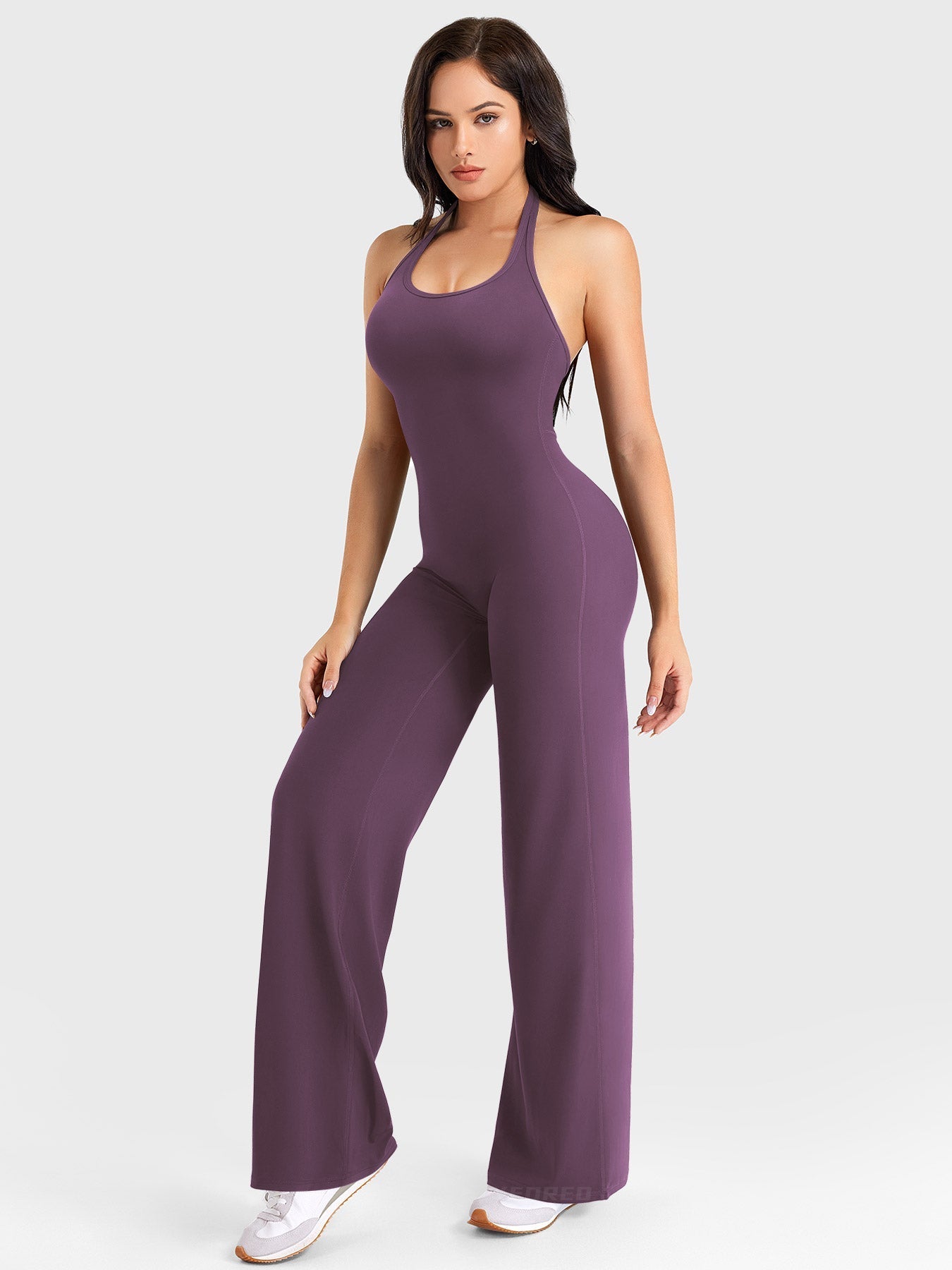 Yeoreo Cathylie Halter Jumpsuit mit geradem Bein