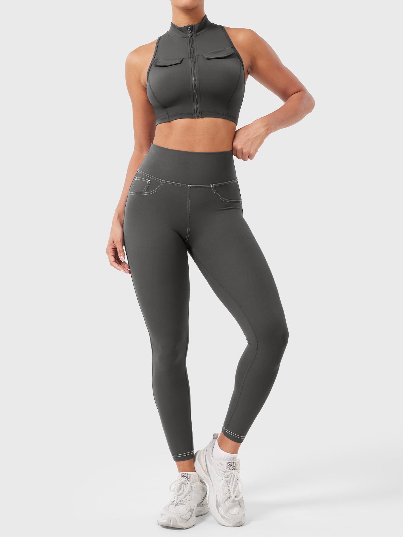Yeoreo Bernicy CoreFlex™ Denim-Imitat Leggings