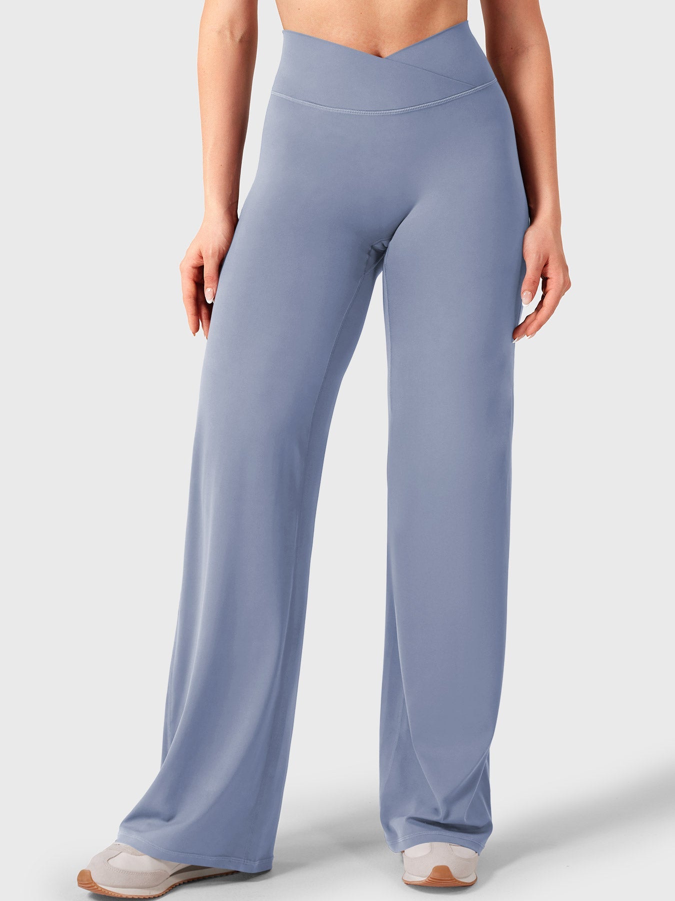 Yeoreo Eddiy 31,5" V-Taillenbund Leggings mit geradem Bein