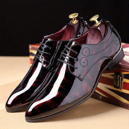 Charles Prescott Glossy Oxford Shoes