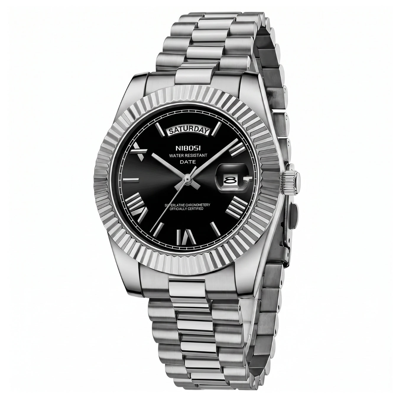 Alexander Nibosi® Royale Silver – 40MM