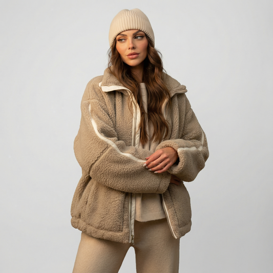 MIRELLA | Chaqueta polar de peluche