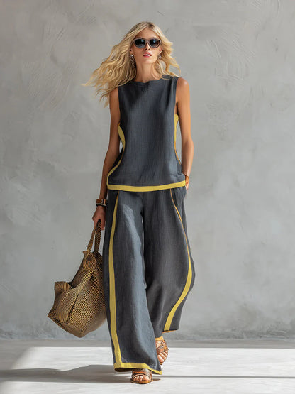 Leila | Elegante completo due pezzi
