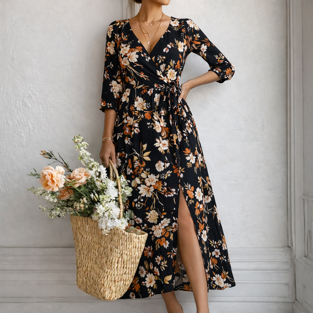 Alma – Vestido Largo Floral