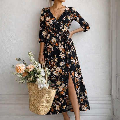 Alma – Vestido Largo Floral