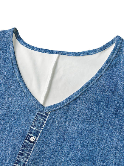 Helen | Denim Stylish Retro Dress