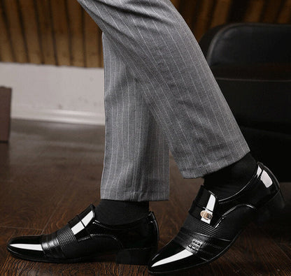 Simon Montague Leather Dress Shoes