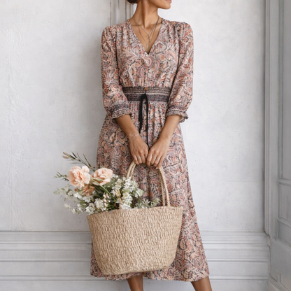 Lola – Vestito Lungo d'Ispirazione Etnica