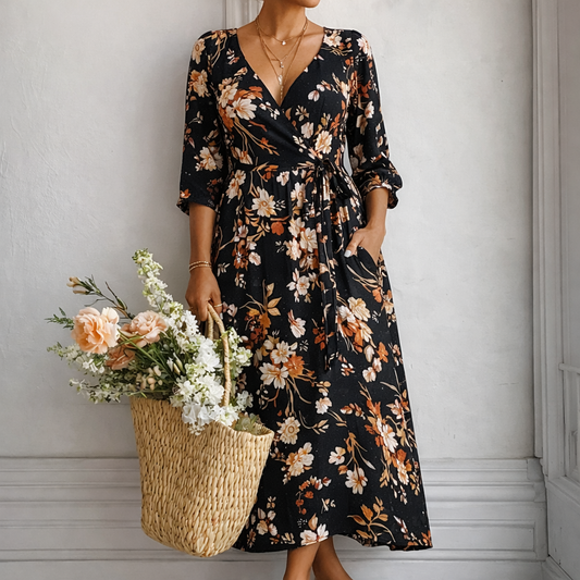 Alma – Vestido Largo Floral