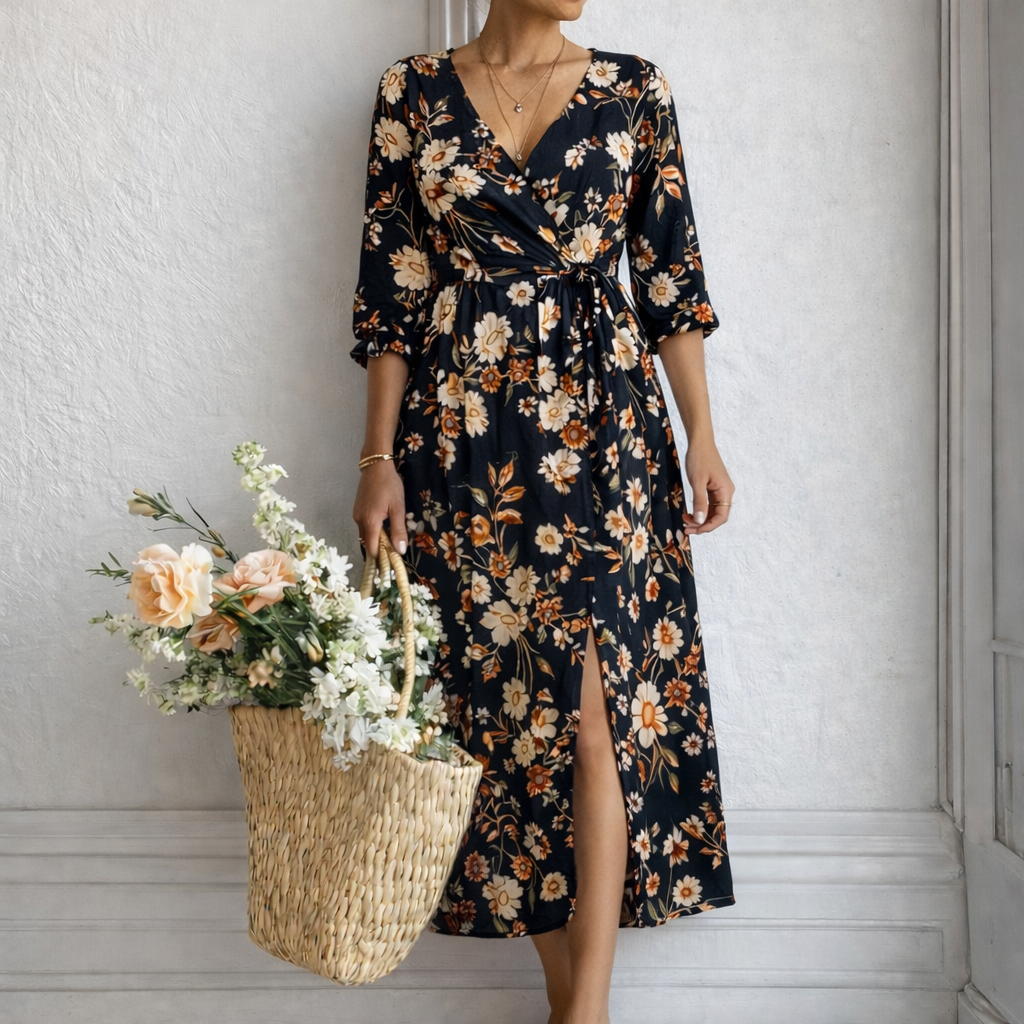 Alma – Vestido Largo Floral