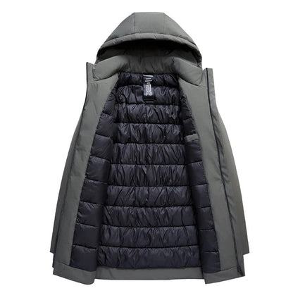 Karl | Lång jacka i slim fit