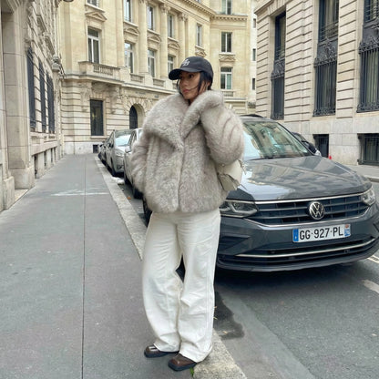 VICTORIA | Abrigo de piel