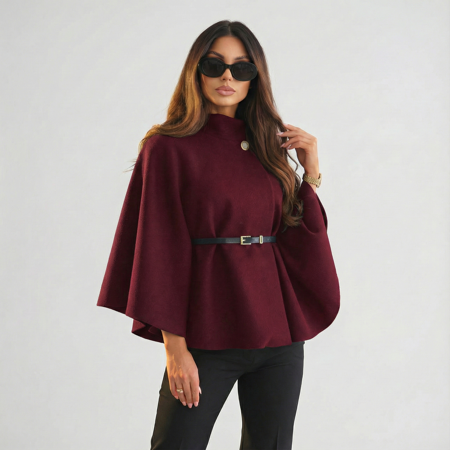 ANNALENA | Abrigo con cinturón