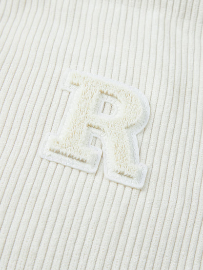 Vändbar manchesterrock med teddyfleece