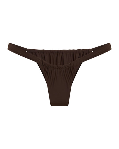 Braguita de bikini SIENNA en color chocolate