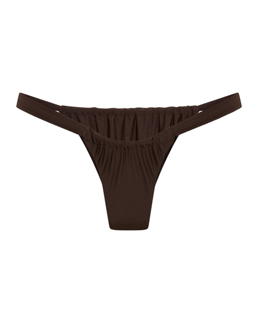 Braguita de bikini SIENNA en color chocolate