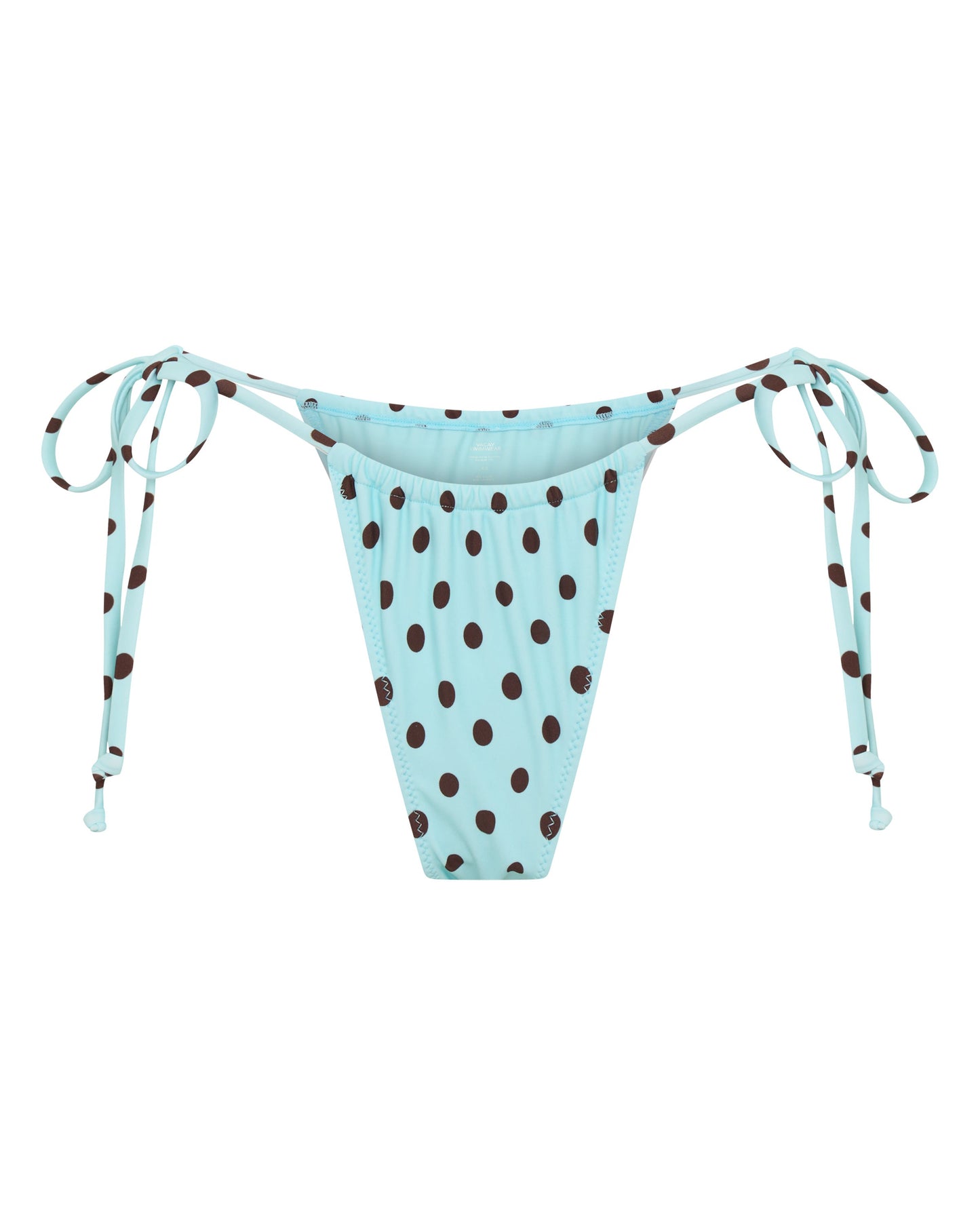 Braguita de bikini ELARA en color azul con lunares