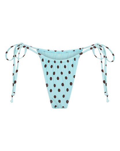 Braguita de bikini ELARA en color azul con lunares