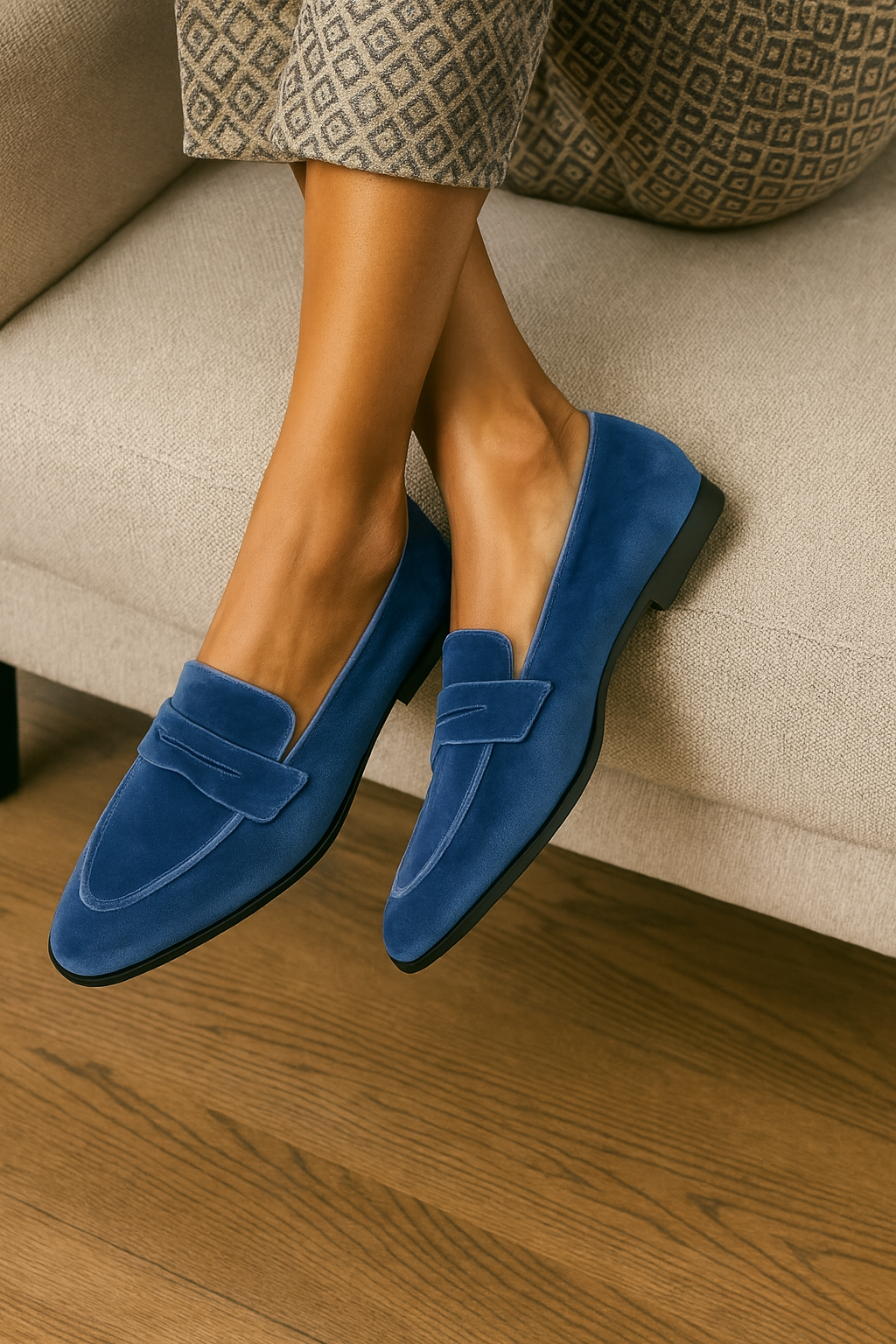 Jane™ | Mocasines de Terciopelo