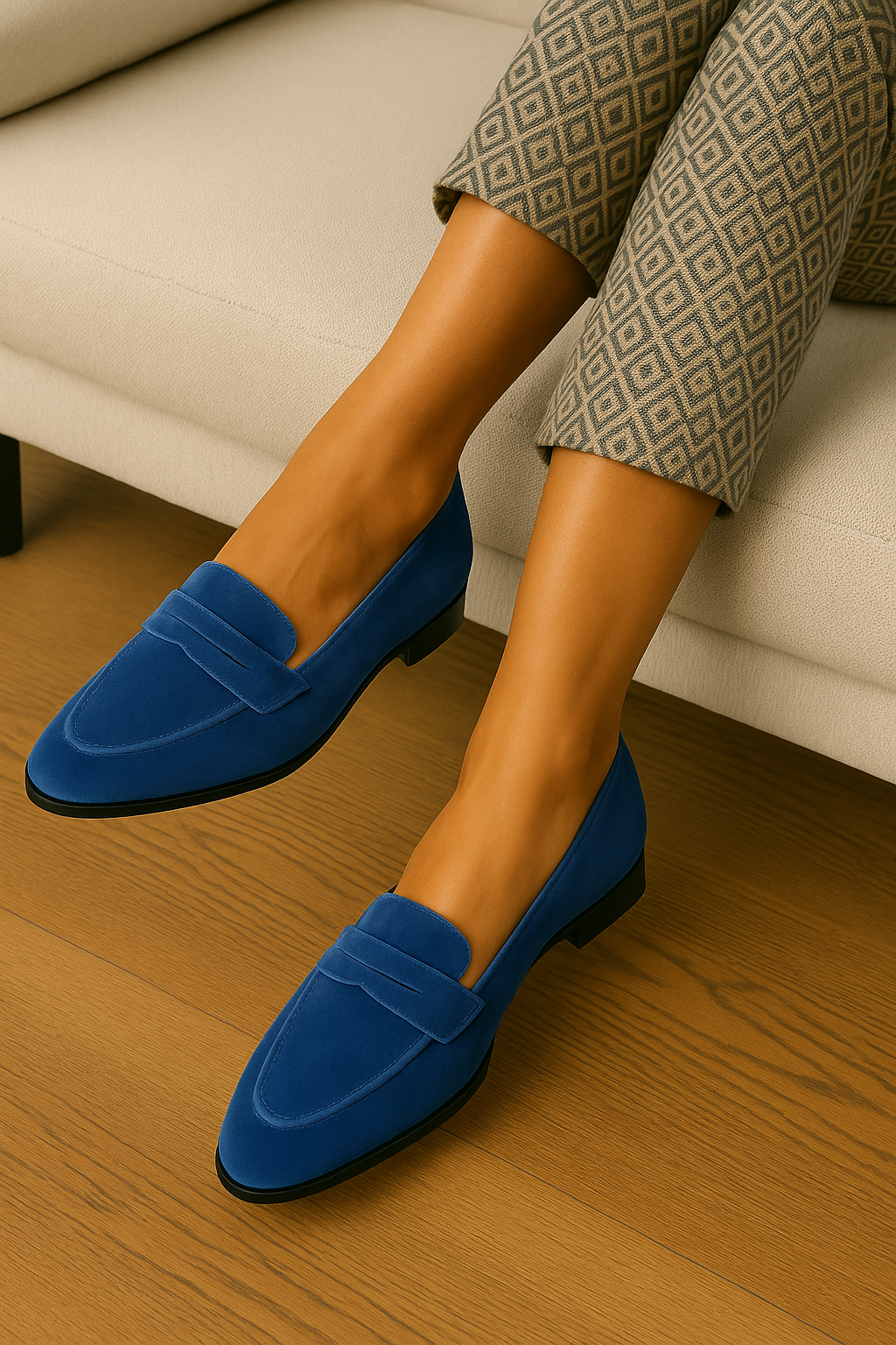 Jane™ | Mocasines de Terciopelo