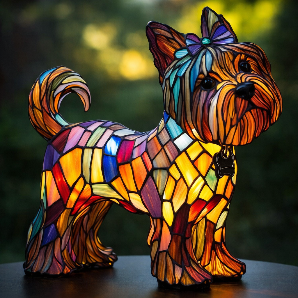 Glow-lampa Yorkie Daisy