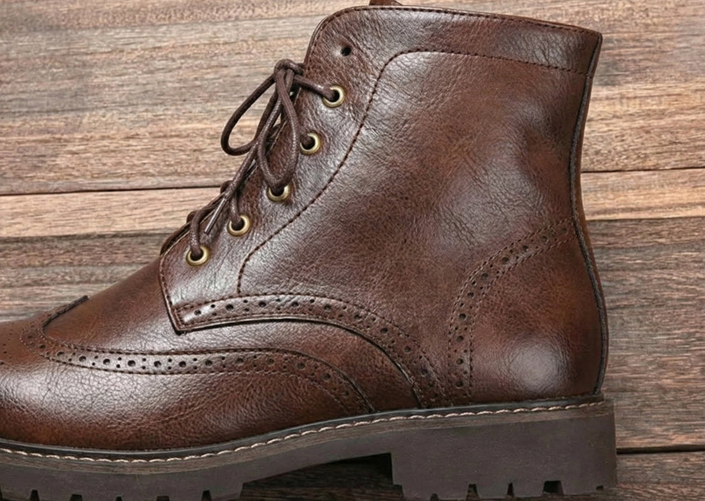 Eduardo | Stivaletti Brogue Artigianali in Pelle