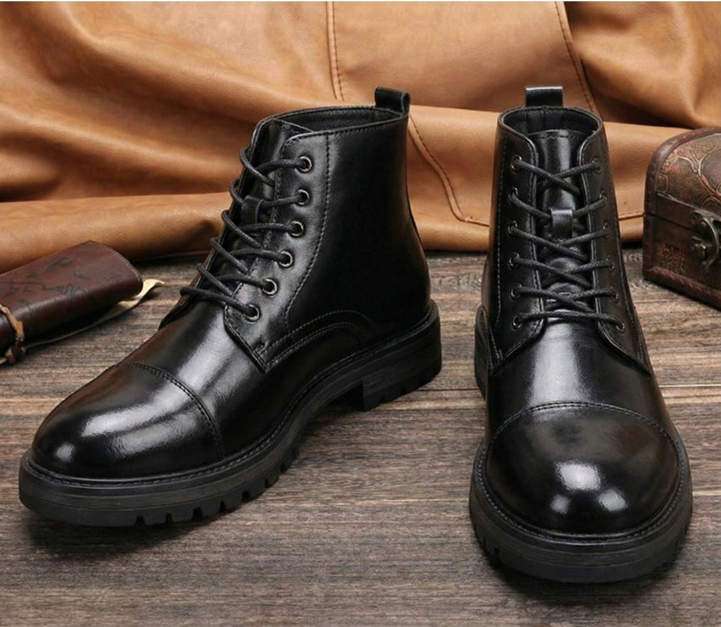 Pietro | Stivali Elite Onyx Lavorati a Mano