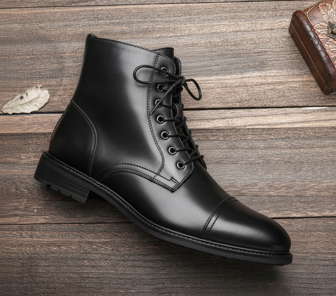 Pietro | Stivali Elite Onyx Lavorati a Mano