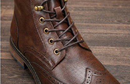 Eduardo | Stivaletti Brogue Artigianali in Pelle