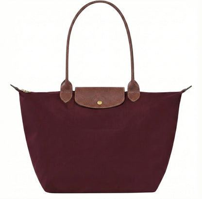 Borsa grande Le Pliage, bordeaux