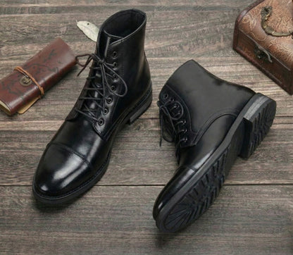 Pietro | Stivali Elite Onyx Lavorati a Mano