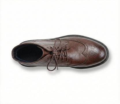 Eduardo | Stivaletti Brogue Artigianali in Pelle