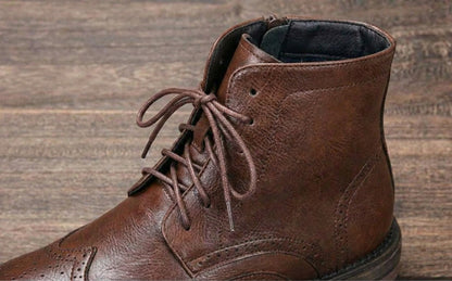 Eduardo | Stivaletti Brogue Artigianali in Pelle