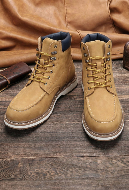 Giorno | Premium Microfiber Moc-Toe Boots