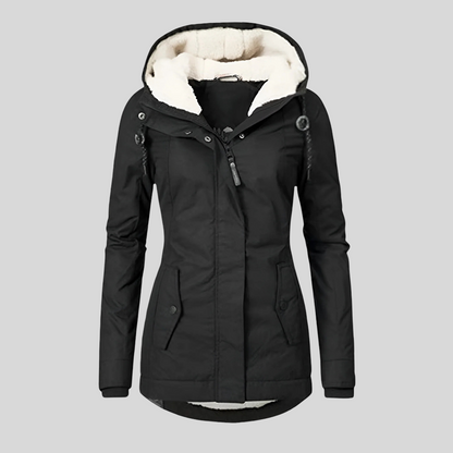 NUA | ELEGANTE CHAQUETA IMPERMEABLE
