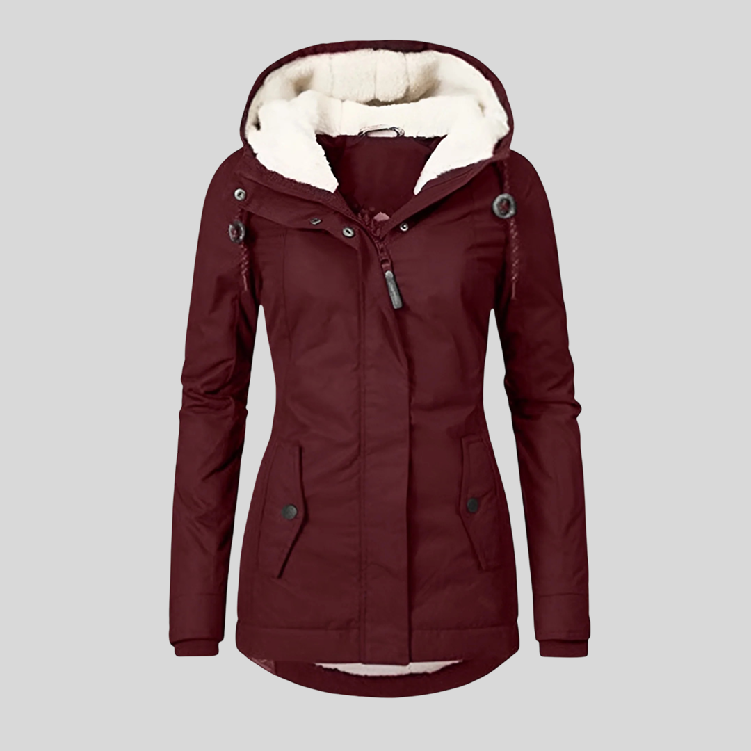 NUA | ELEGANTE CHAQUETA IMPERMEABLE