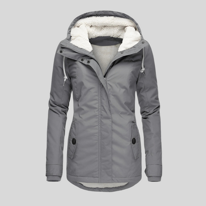 NUA | ELEGANTE CHAQUETA IMPERMEABLE