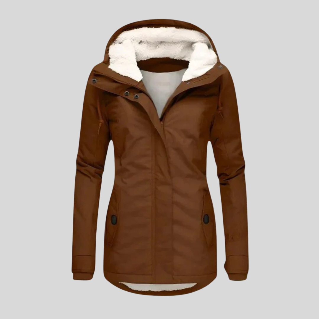 NUA | ELEGANTE CHAQUETA IMPERMEABLE