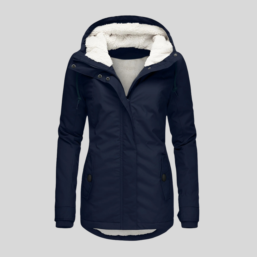 NUA | ELEGANTE CHAQUETA IMPERMEABLE