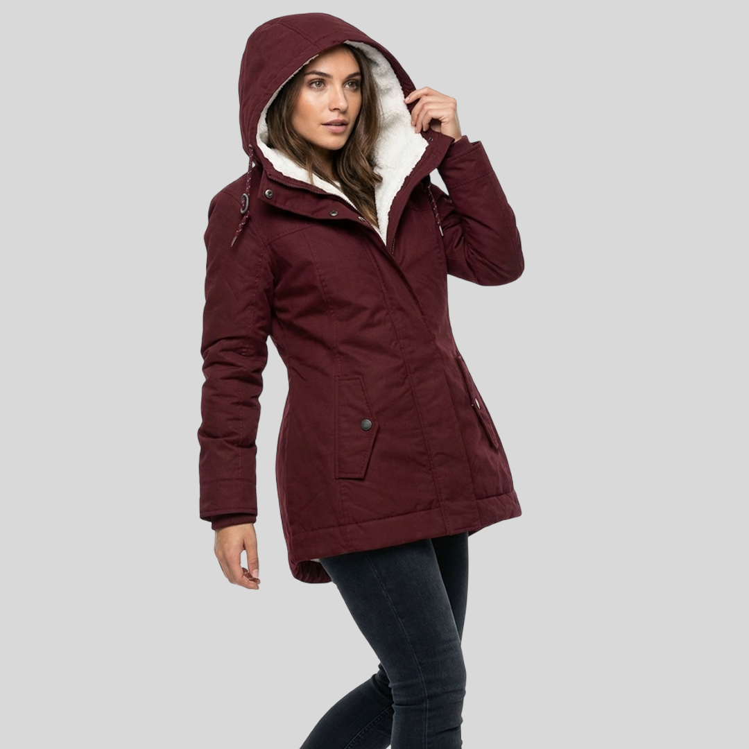 NUA | ELEGANTE CHAQUETA IMPERMEABLE