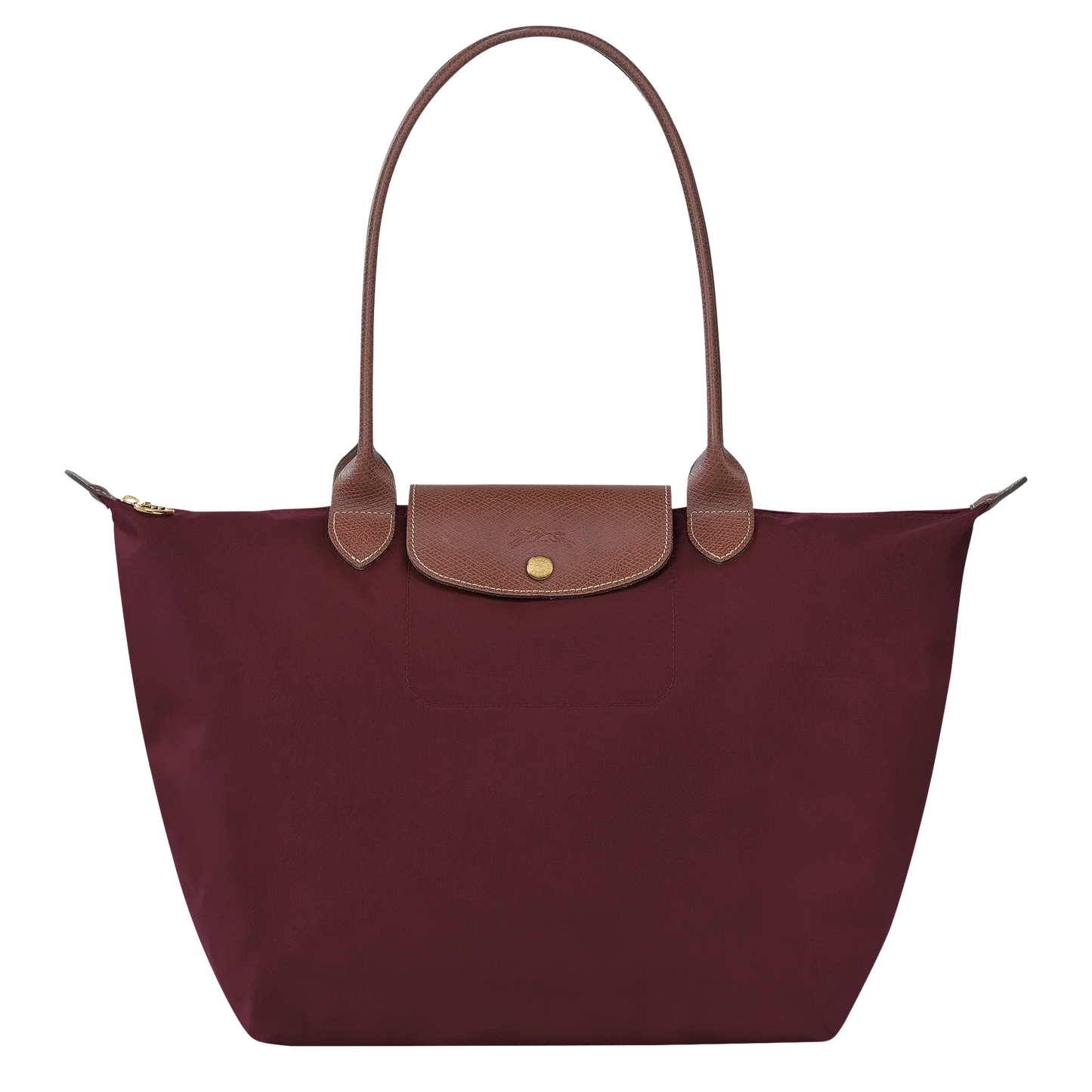 Borsa grande Le Pliage, bordeaux