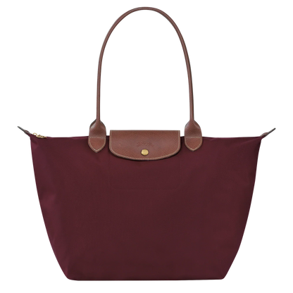 Borsa grande Le Pliage, bordeaux