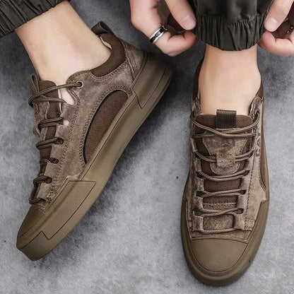 UrbanEdge - Sneakers in Pelle Vegana Premium