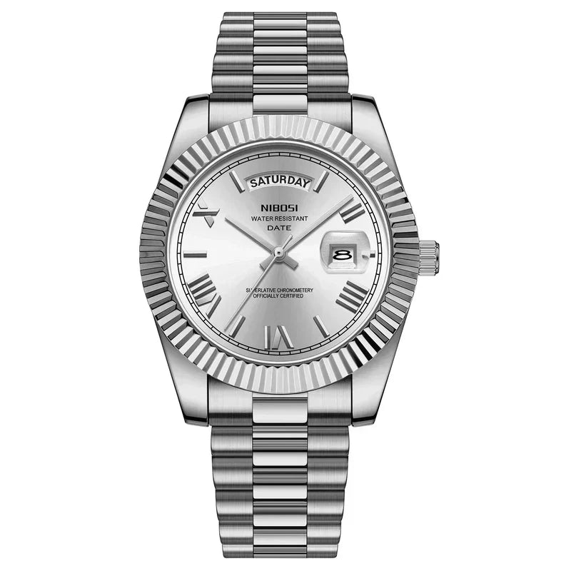 Alexander Nibosi® Royale Silver – 40MM