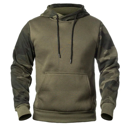 Peter | Herrhoodie i kamouflagefärger